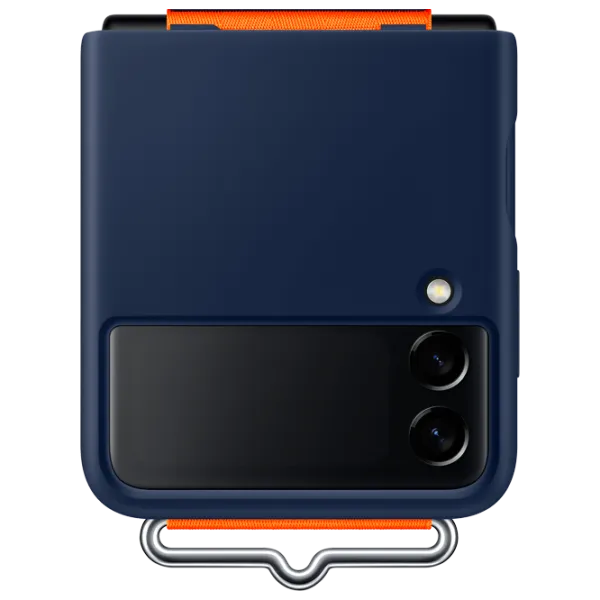 Чехол для смартфона Samsung Galaxy Flip3 Samsung/ Back/ Силикон/ Navy Синий photo 3