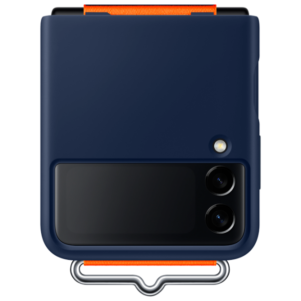 Чехол для смартфона Samsung Galaxy Flip3 Samsung/ Back/ Силикон/ Navy Синий photo 3