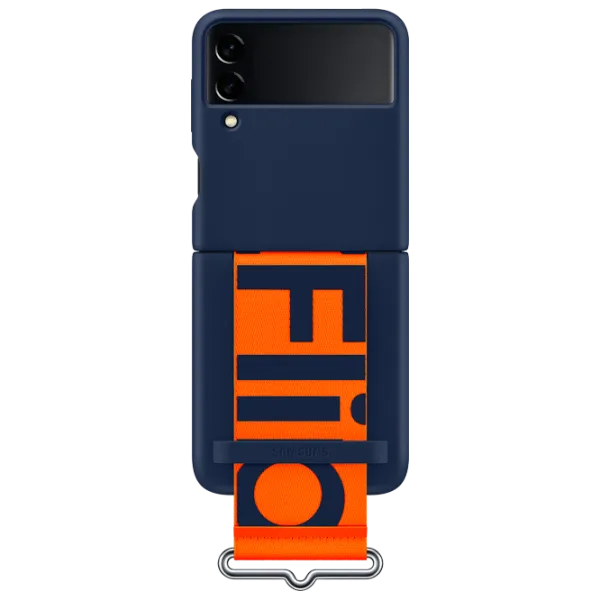 Чехол для смартфона Samsung Galaxy Flip3 Samsung/ Back/ Силикон/ Navy Синий photo 4