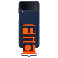 Husă pentru smartphone Samsung Galaxy Flip3 Samsung/ Back/ Silicon/ Navy Blue photo 4