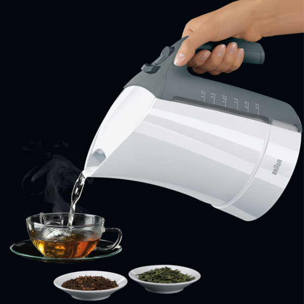 Электрочайник Braun WK300 1.7л / Скрытый / Белый photo 6