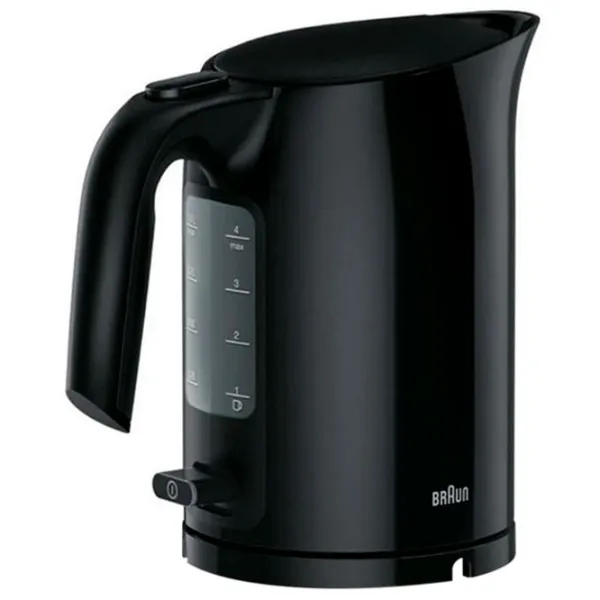 Электрочайник Braun WK3000BK 1л / Скрытый / Черный photo 2