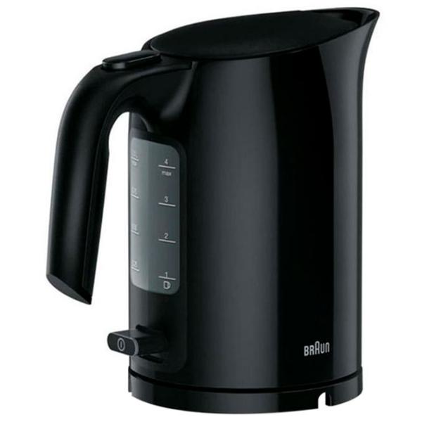Электрочайник Braun WK3000BK 1л / Скрытый / Черный photo 2
