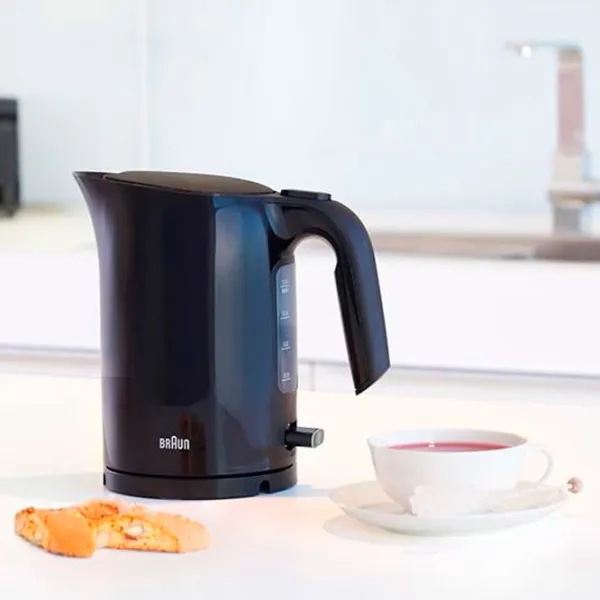 Электрочайник Braun WK3000BK 1л / Скрытый / Черный photo 5