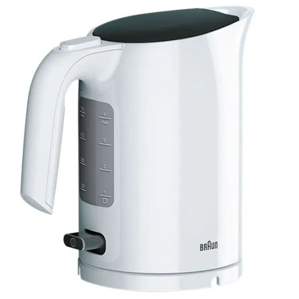 Электрочайник Braun WK3000WH 1л / Скрытый / Белый photo 2