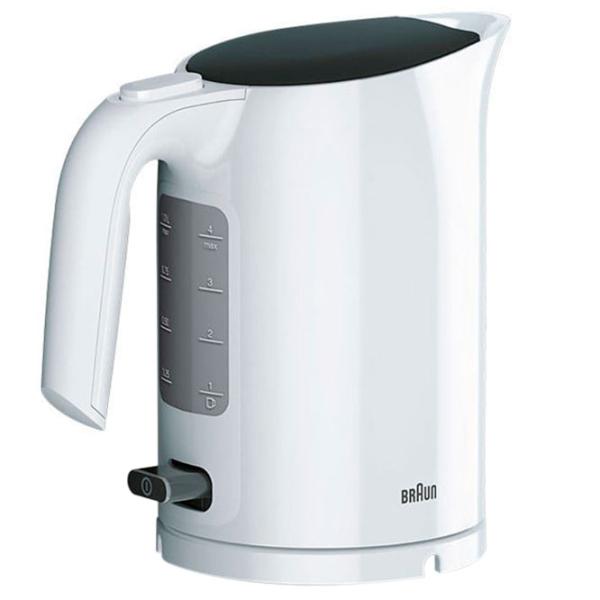 Электрочайник Braun WK3000WH 1л / Скрытый / Белый photo 2
