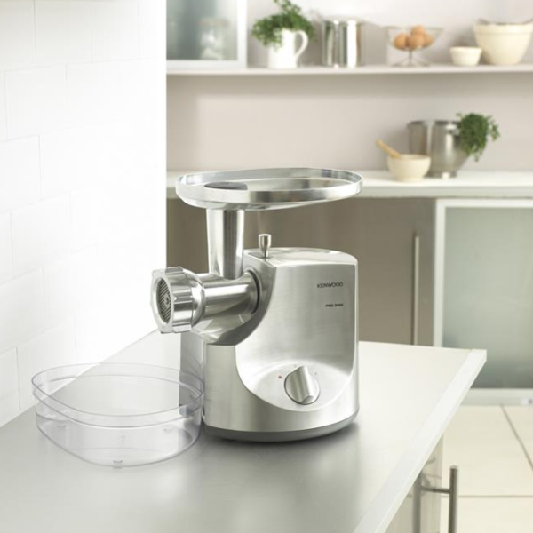 Мясорубка Kenwood MG700 2000 Вт/ 3 кг/ мин/ Нержавеющая сталь photo 6