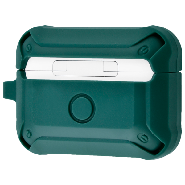 Husă pentru căști Apple AirPods Pro (Mirror Protective) WIWU/ PC/ TPU/ Green photo 2