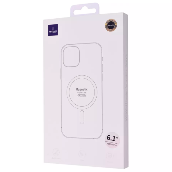 Husă pentru smartphone Apple iPhone 12/ iPhone 12 Pro WIWU/ Back/ Policarbonat/ Silicon/ Transparent photo 4