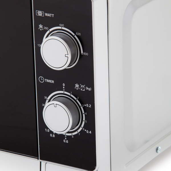 Cuptor cu microunde SHARP R200INW Standart/ 800 W/ Silver photo 3