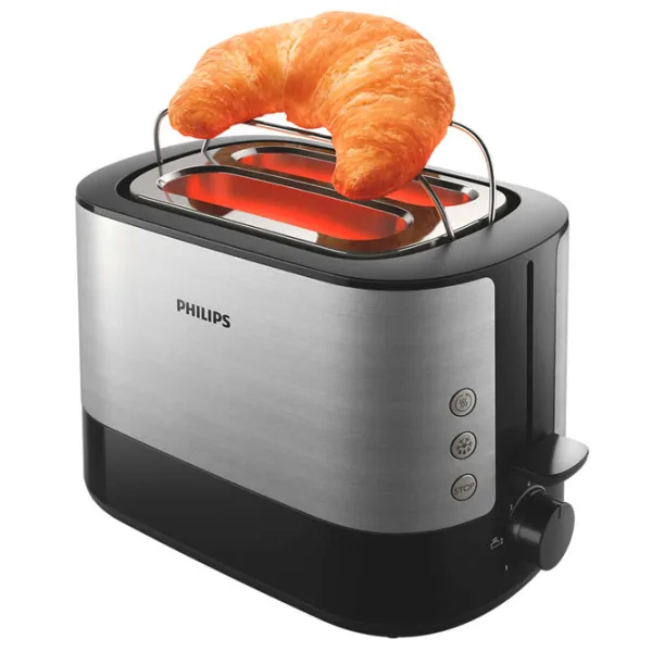 Тостер Philips HD2637/ 90 Механико-электронный/ 950 Вт/ Нержавеющая сталь photo 3