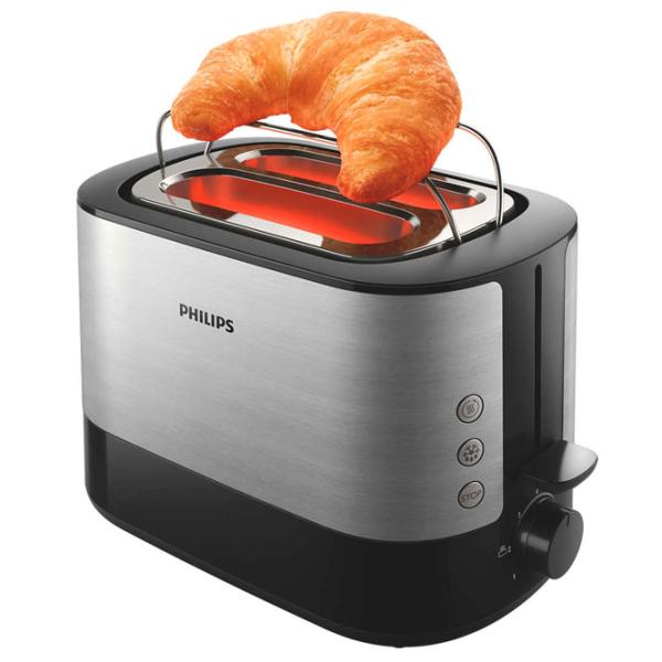 Тостер Philips HD2637/ 90 Механико-электронный/ 950 Вт/ Нержавеющая сталь photo 3