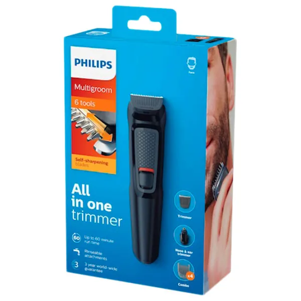 Trimmer Philips MG3710/ 15 Black photo 3