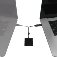 Adaptor Hub Pazzimo BD117604 USB Type-A/ Black photo 4