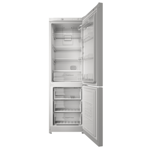 Frigider Indesit ITS 4180 W cu congelator jos 298 l / 185 cm / White photo 4