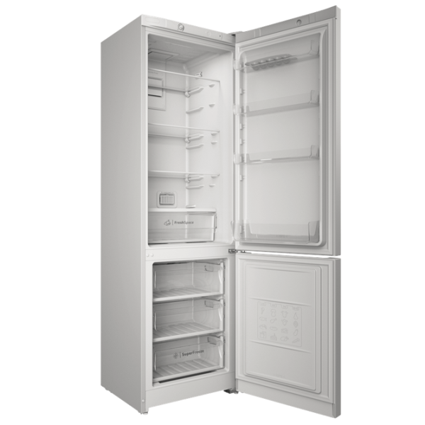 Frigider Indesit ITS 4200 W cu congelator jos 324 l / 196 cm / White photo 3
