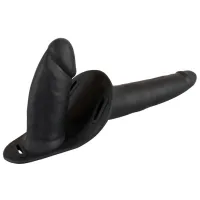 Strapon You2Toys Double Strap On Silicon/ Black photo 2