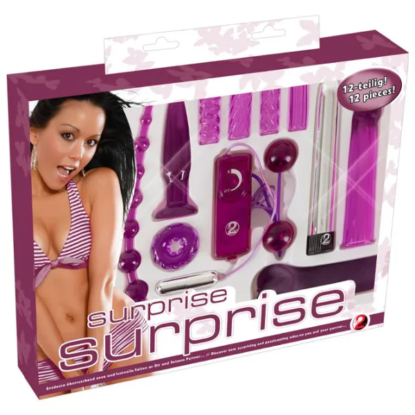 Набор игрушек для взрослых You2Toys Surprise Surprise Фиолетовый photo 10 Набор игрушек для взрослых You2Toys Surprise Surprise Фиолетовый photo 10