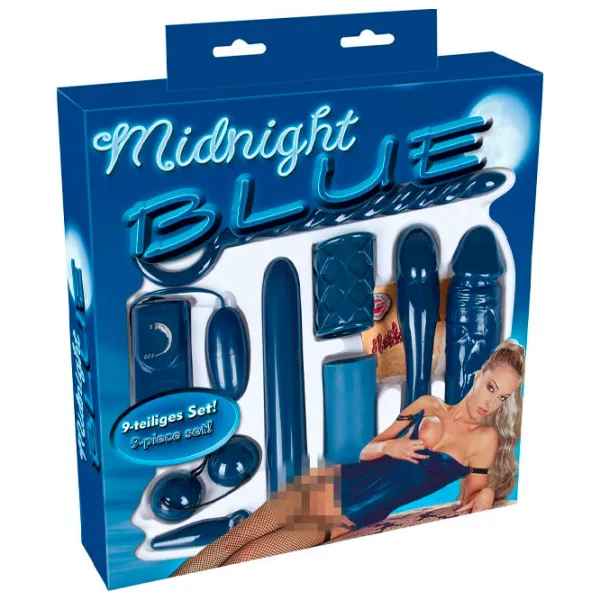 Набор игрушек для взрослых You2Toys Midnight Blue Светло-синий photo 11 Набор игрушек для взрослых You2Toys Midnight Blue Светло-синий photo 11
