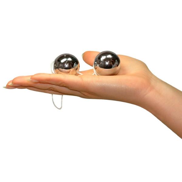 Bile vaginale You2Toys Basic Love Balls (2bile) Silver photo 2