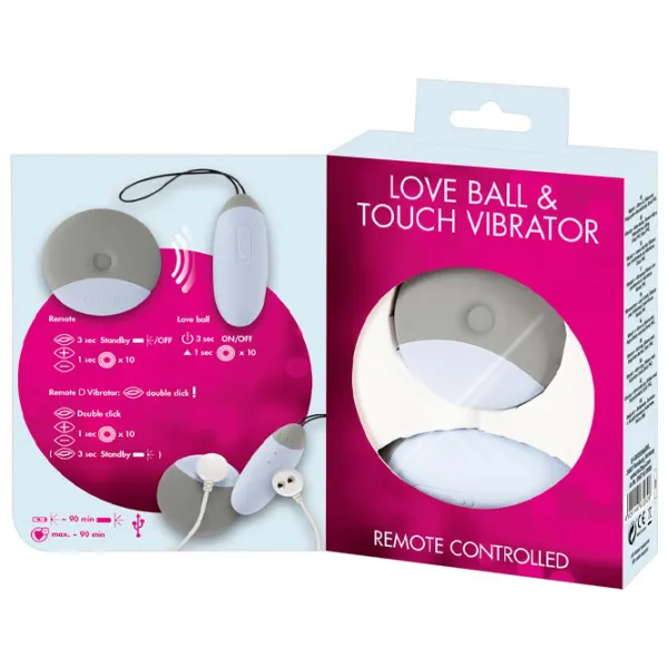 Vibrator You2Toys Love Ball Light Blue photo 8