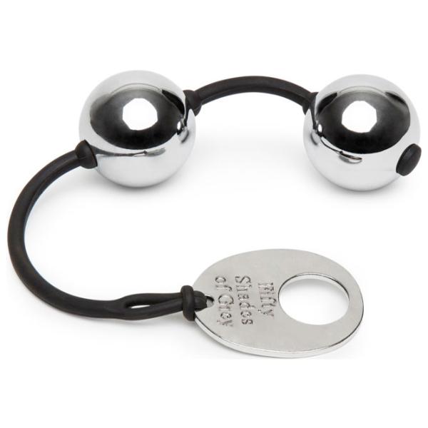 Bile vaginale Fifty Shades of Grey Inner Goddess (2bile) Silver photo 2