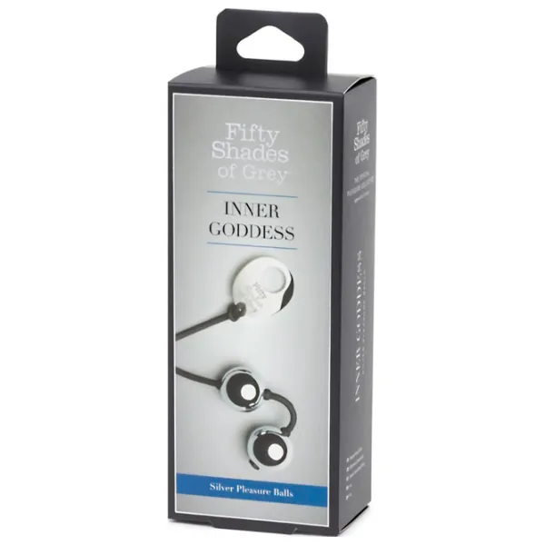 Bile vaginale Fifty Shades of Grey Inner Goddess (2bile) Silver photo 5
