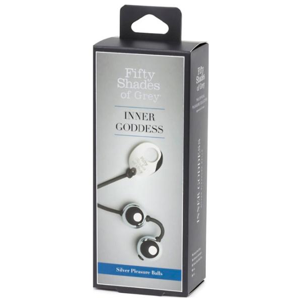Bile vaginale Fifty Shades of Grey Inner Goddess (2bile) Silver photo 5