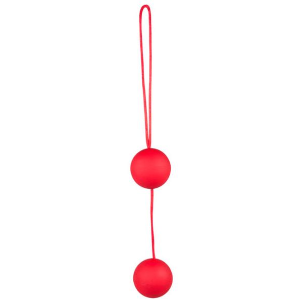 Вагинальные шарики You2Toys Velvet Balls (2шарика) Красный photo 2 Вагинальные шарики You2Toys Velvet Balls (2шарика) Красный photo 2