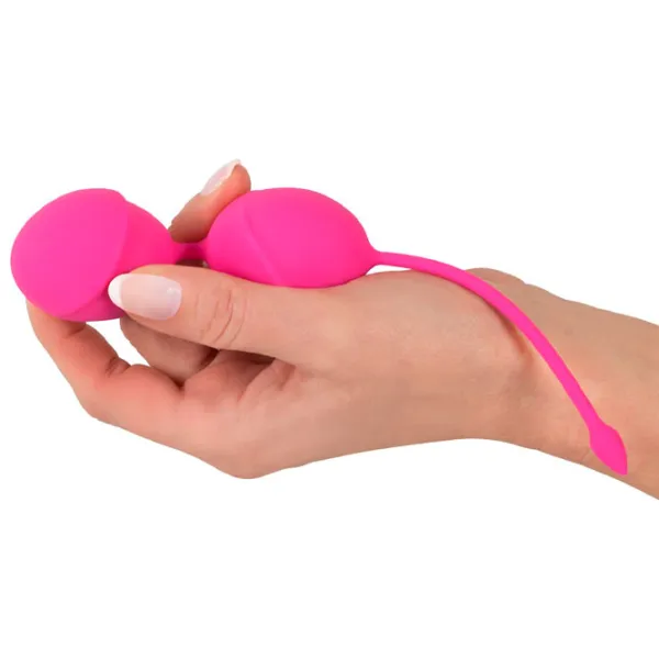 Вагинальные шарики You2Toys Silicone Love Balls (2шарика) Розовый photo 3 Вагинальные шарики You2Toys Silicone Love Balls (2шарика) Розовый photo 3