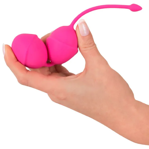 Вагинальные шарики You2Toys Silicone Love Balls (2шарика) Розовый photo 4 Вагинальные шарики You2Toys Silicone Love Balls (2шарика) Розовый photo 4
