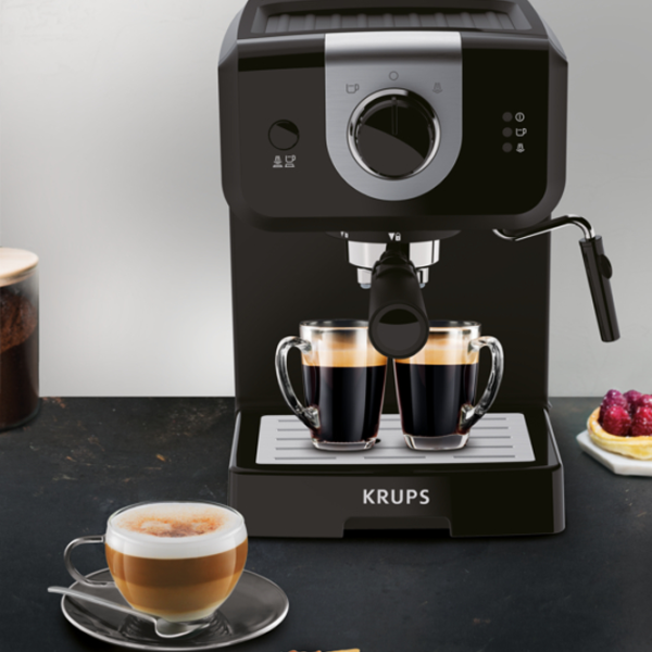 Espressor KRUPS XP320830 Рожковая / 1.5 л / Черный photo 6