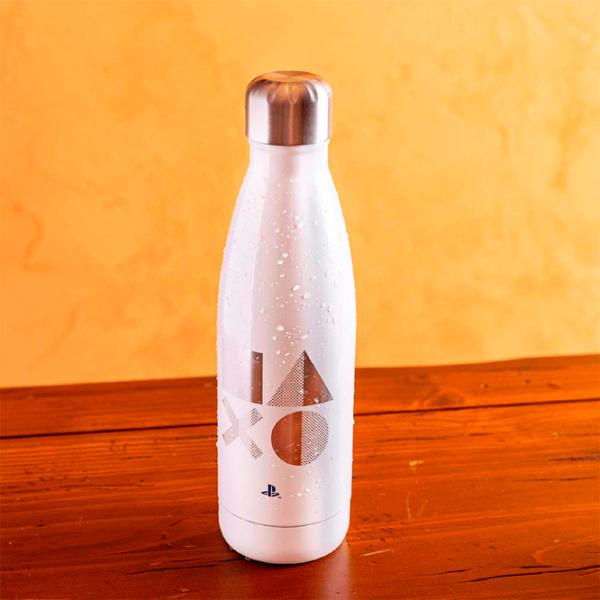 Бутылка для воды фан Paladone Playstation Белый photo 2 Бутылка для воды фан Paladone Playstation Белый photo 2