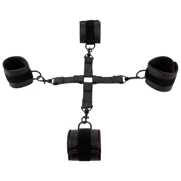 Фиксаторы для рук и ног Vegan Fetish Bondage Set Черный photo 2 Фиксаторы для рук и ног Vegan Fetish Bondage Set Черный photo 2