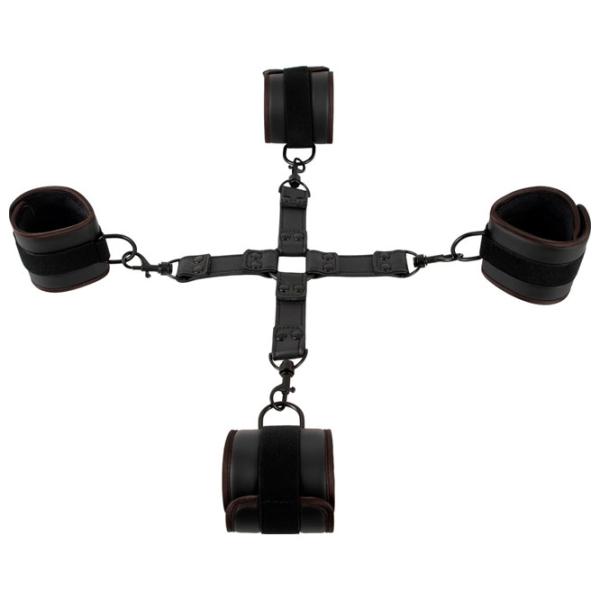 Фиксаторы для рук и ног Vegan Fetish Bondage Set Черный photo 2 Фиксаторы для рук и ног Vegan Fetish Bondage Set Черный photo 2