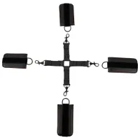 Фиксаторы для рук и ног Vegan Fetish Bondage Set Черный photo 3
