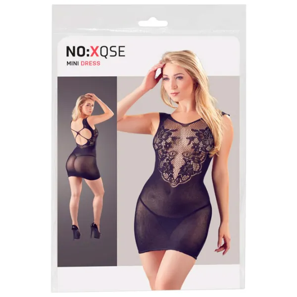 Set lengerie NO:XQSE Dress (S/ L) Black photo 4 Set lengerie NO:XQSE Dress (S/ L) Black photo 4