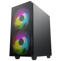 Carcasă Gamemax Aero Mid Tower / Black photo 2