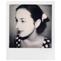 Hârtie foto pentru Polaroid 600 (8buc.) Alb-negru/ White photo 4
