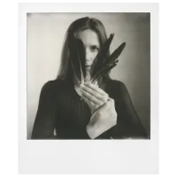 Hârtie foto pentru Polaroid 600 (8buc.) Alb-negru/ White photo 5