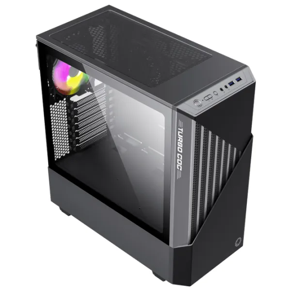 Корпус Gamemax Contac COC Mid Tower / Черный Серый photo 2