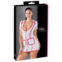 Set lengerie Cottelli Nurse Dress (S) White photo 6