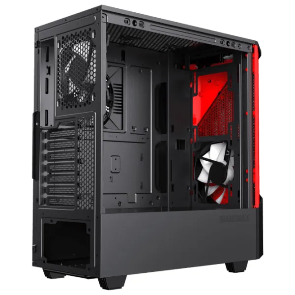 Корпус Gamemax Contac COC Mid Tower / Черный Red photo 4 Корпус Gamemax Contac COC Mid Tower / Черный Red photo 4