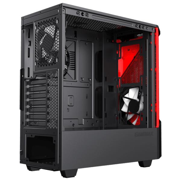 Корпус Gamemax Contac COC Mid Tower / Черный Red photo 4 Корпус Gamemax Contac COC Mid Tower / Черный Red photo 4