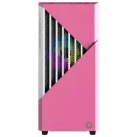 Carcasă Gamemax Contac COC Mid Tower / Pink Gray photo 2