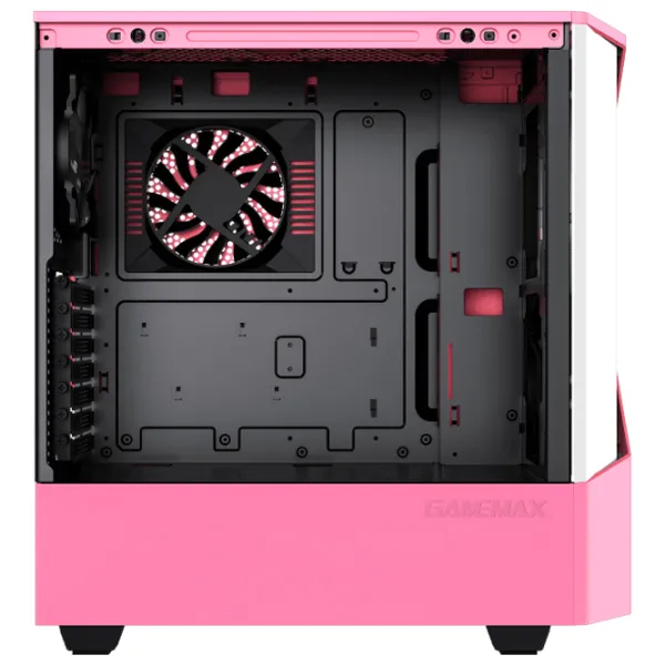 Корпус Gamemax Contac COC Mid Tower / Розовый Серый photo 4