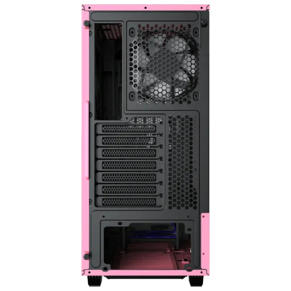 Корпус Gamemax Contac COC Mid Tower / Розовый Серый photo 6