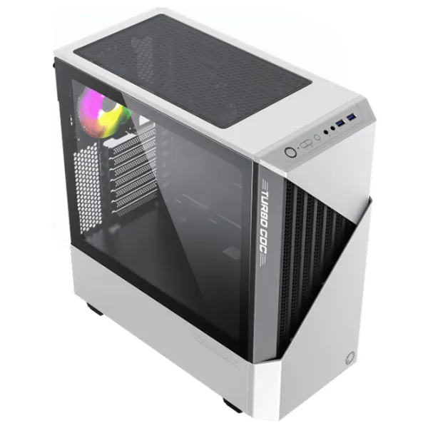 Корпус Gamemax Contac COC Mid Tower / Белый Серый photo 2