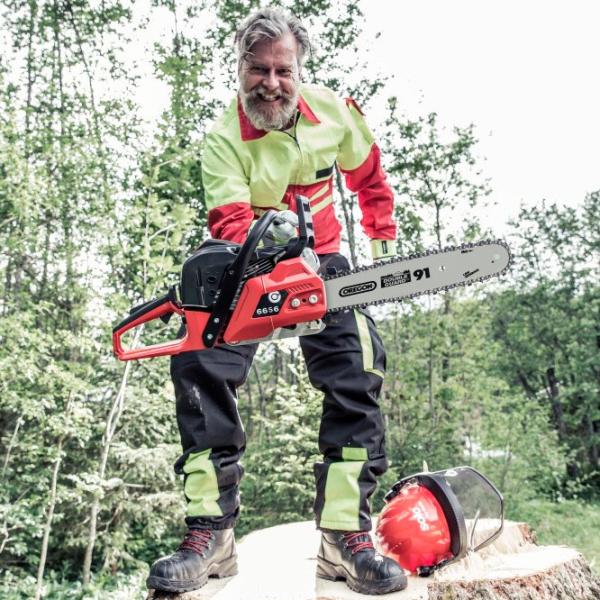Fierăstrău cu lanţ AL-KO Solo 6646 pe benzină/ Red photo 9