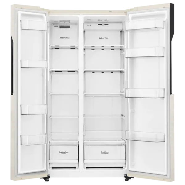 Frigider LG GC-B247JEDV Side by Side 613 l / 179 cm / Beige photo 6